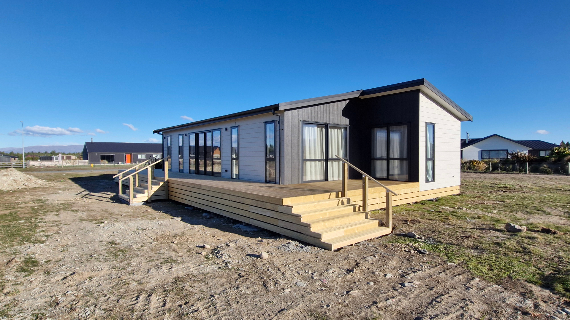 Transportable home site delivery